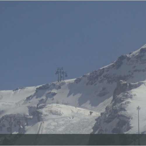 Sierra Nevada Mirlo Blanco Live Webcam: Pradollano Mountain Views