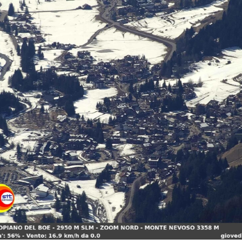 Sass Pordoi Altopiano del Boe - Nord view