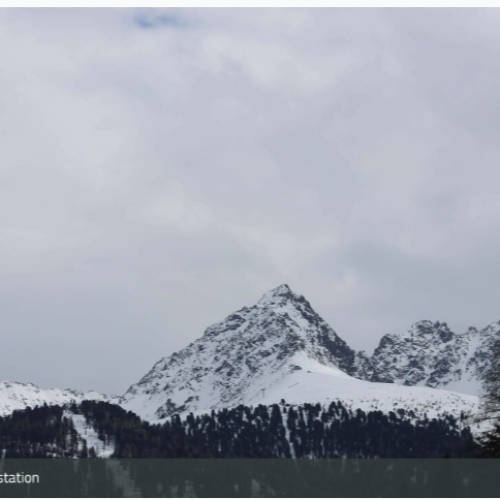 Nauders Mutzkopflift Talstation Live Webcam: Austrian Alps View