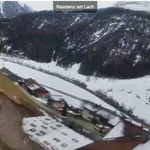 Residenz Lech Steeg Webcam: Alpine Views & Lechtal Valley
