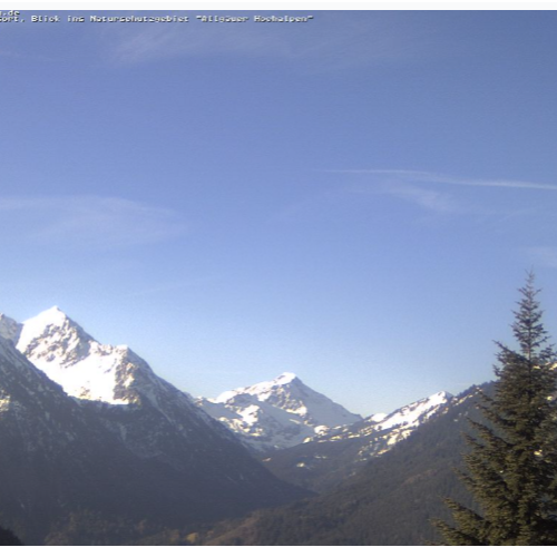 Live from Oberjoch: Allgäu High Alps Webcam, Bad Hindelang