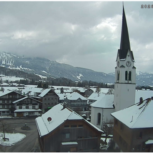 Lingenau Live Webcam: Alpine Charm in Austria's Bregenzerwald