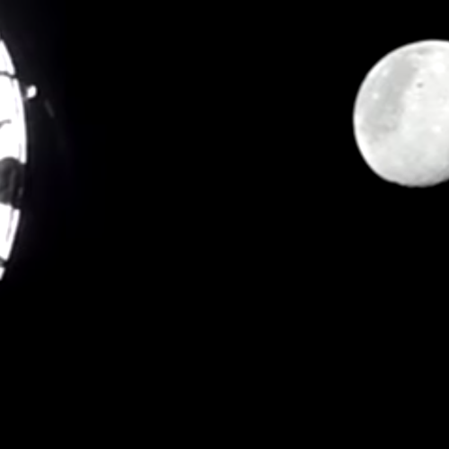 Orion Live Stream Moon from Artemis 2 Orion