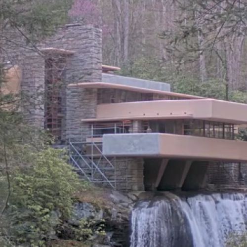 Fallingwater in Pennsylvania, USA