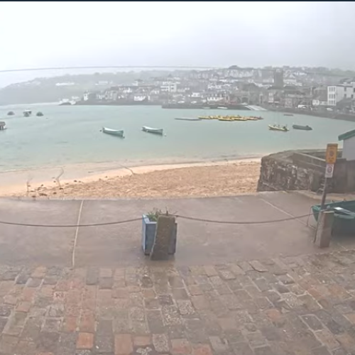 St. Ives Harbour, Cornwall, England