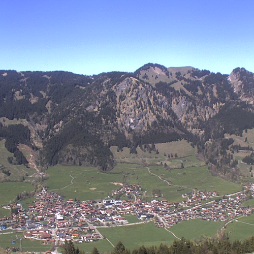 Breathtaking Views of Bad Hindelang from Hornbahn