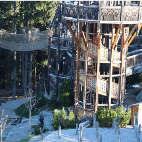 Fichtenschloss in Zell am Ziller, Austria: A Treetop Adventure