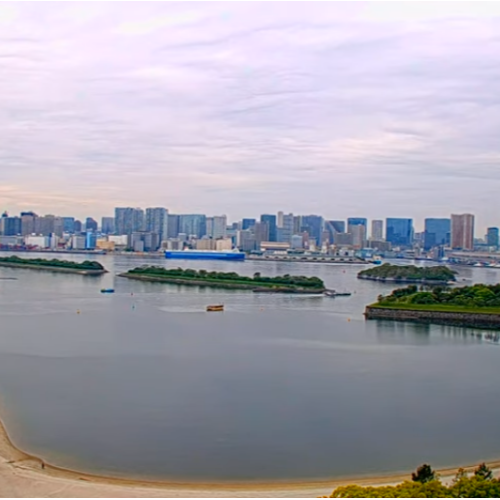 Odaiba Island, Tokyo, Japan: A Live View of Tokyo Bay