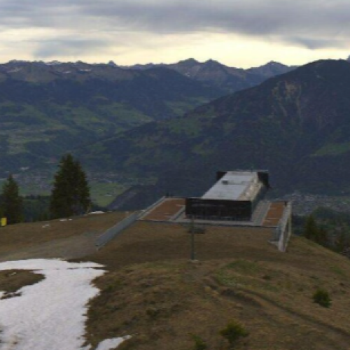 Brandnertal Loischkopf Live View, Bürserberg, Austria