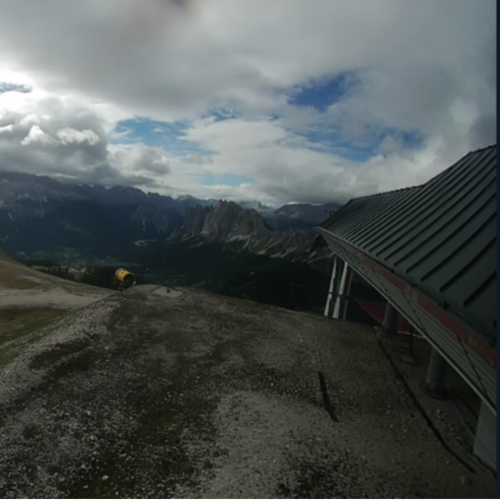 Vitelli Bergstation Live: Panoramic Dolomites Views from Cortina d'Ampezzo
