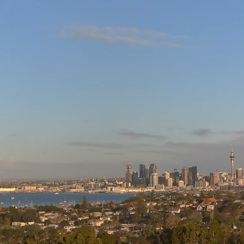 Auckland City Skyline, New Zealand