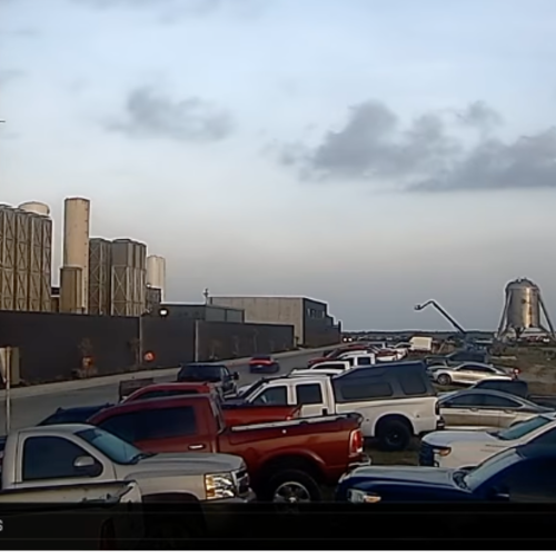 Starbase Rover 2.0 SpaceX Starship Launch Complex Live in Cape Canaveral, Florida