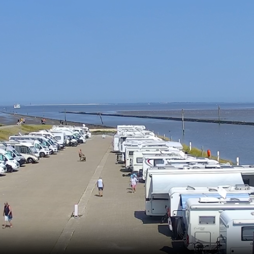 Harlesiel Campsite Live: Wadden Sea Coastline & RV Park