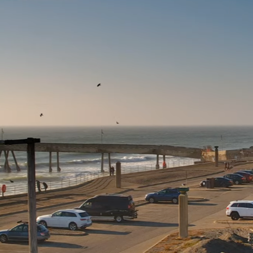 Pacifica Pier Closeup | Live Views of the Pacific Ocean