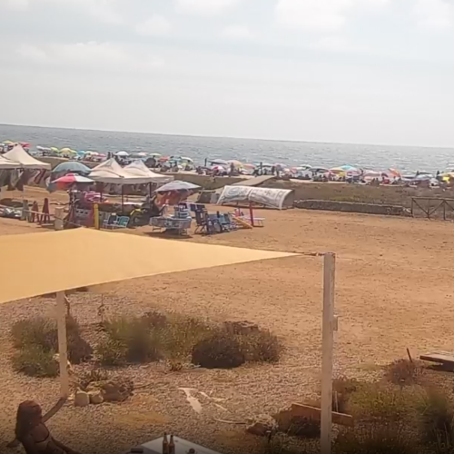 Is Arutas Beach Live Cam | Oristano, Sardinia Views