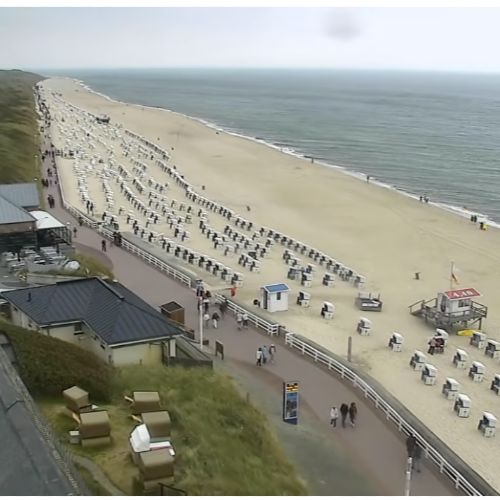 Westerland Sylt Beach Live Cam: North Sea Views & Promenade