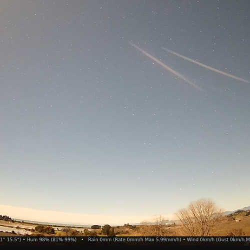 Richmond, New Zealand Live Starry Sky & Horizon Camera