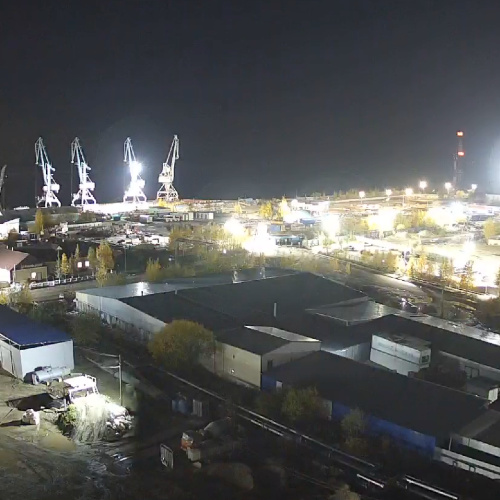 Lensk Port & Industrial Zone Live Cam | Republic of Sakha, Russia