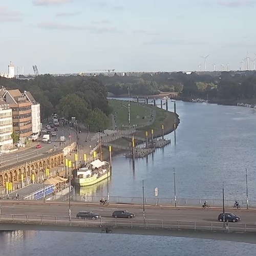 Bremen Weser River Live Camera