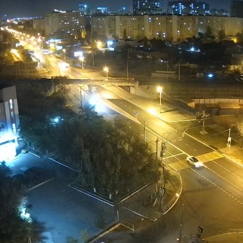 Astrakhan Night Cityscape Live Camera