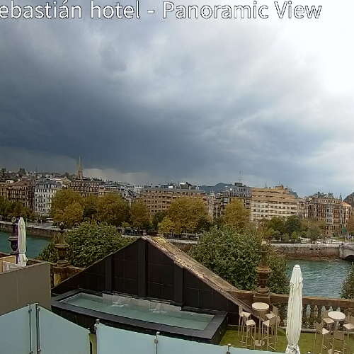 San Sebastián Live Weather & Timelapse: Parte Vieja View