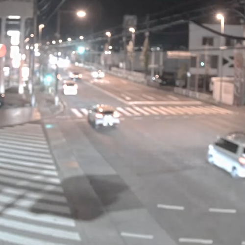 Kofu City Night View: Live Street Cam in Yamanashi, Japan