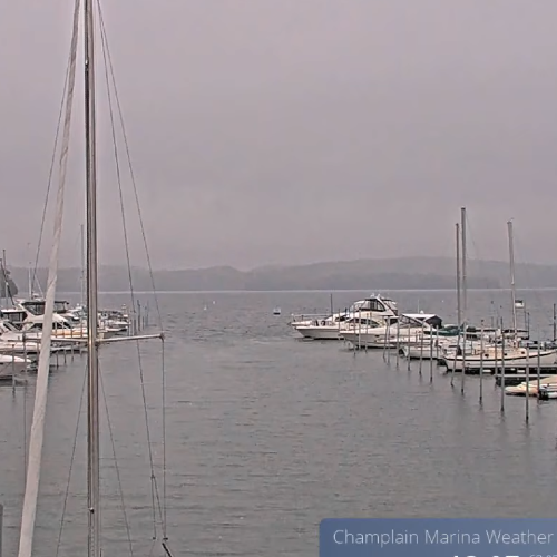 Malletts Bay Live Camera: Colchester, Vermont Harbor View
