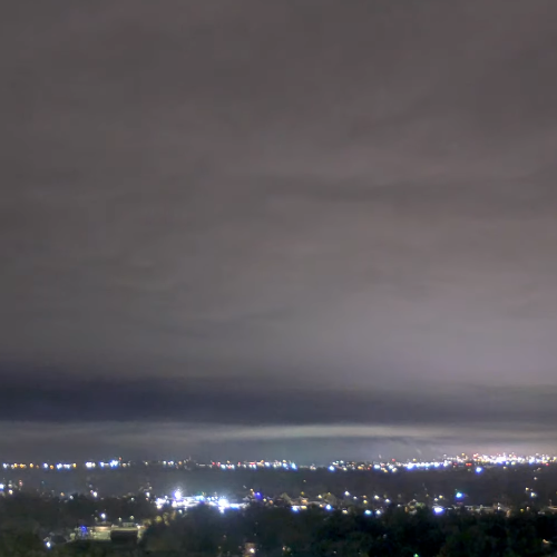 Bowling Green, Kentucky Live Night View: City Lights & Weather Timelapse