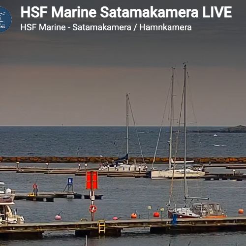Hanko Marina Live View: Baltic Sea & Sailing Boats