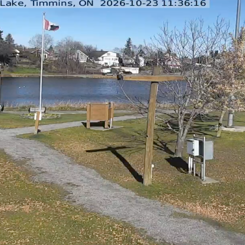 Timmins Live Webcam: Real-Time Views of Northeast Ontario's Lakeside Charm