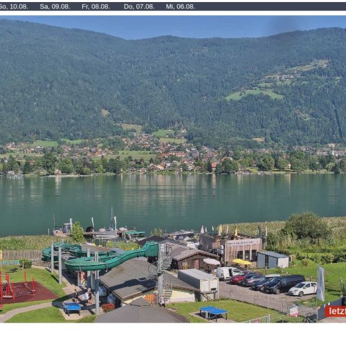 Ossiachersee Webcam: Live Lake and Mountain Views