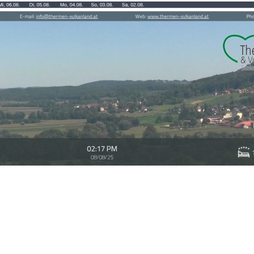 Tieschen Live Webcam: Styria's Scenic Thermal & Volcano Land