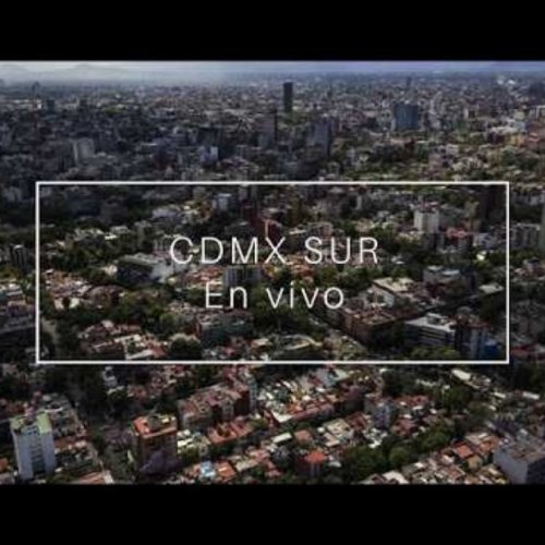 Mexico City South Skyline Live Stream from Torre Latinoamericana