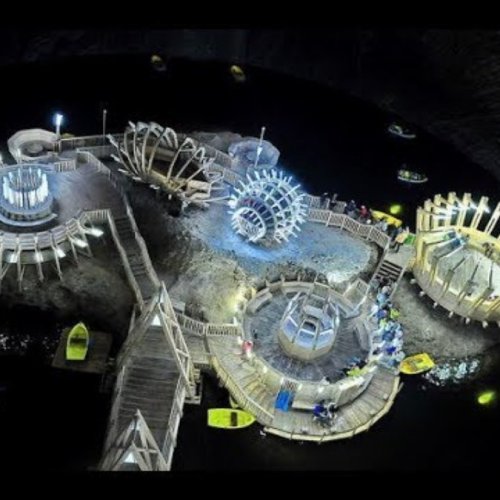 Salina Turda Salt Mine Live Webcam, Romania