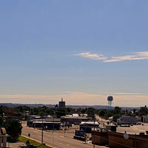 Sidney, Montana Live Webcam: Cityscape & Prairie Views