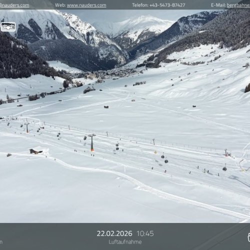Nauders Ski Resort Live Webcam: Alpine Views & Slope Action 🇦🇹
