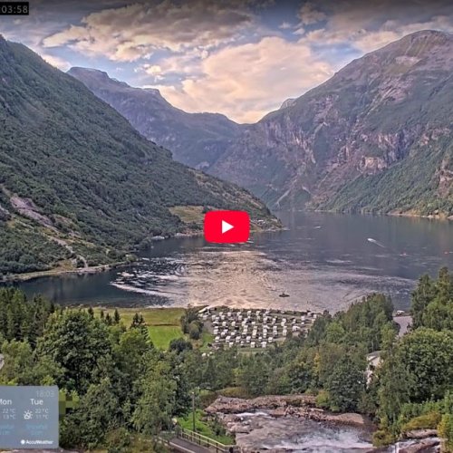 Geiranger Fjord Live Webcam: Norway's Majestic Scenery