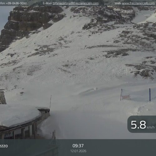 Cortina d'Ampezzo - Ra Valles Ski Area Webcam