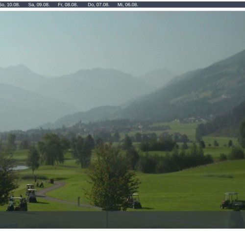 Uderns Golfplatz Live Webcam: Zillertal Valley Views