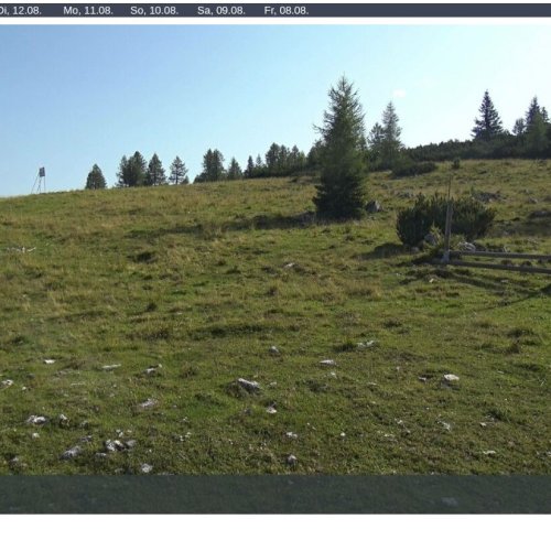 Hinterstoder Panoramalift Valley Webcam: Hutterer Böden Alpine Views