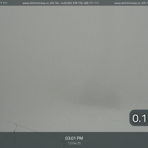 Dolní Morava Mountain Resort Live Webcam: Ski Slopes & Alpine Views