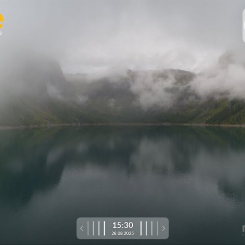 Lac de Tseuzier Live Webcam - Anzère, Valais, Switzerland
