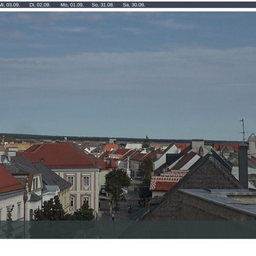 Live Webcam: Eisenstadt Cityscape & Schloss Esterházy Views