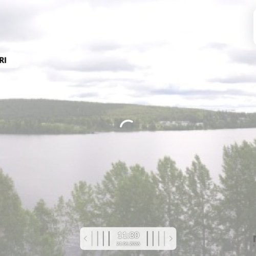 Rovaniemi Koivusaari Live Stream - Scenic Views of Lake and Forest