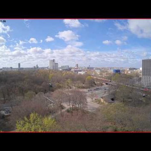Tiergarten Skyline Panorama | Live Berlin View