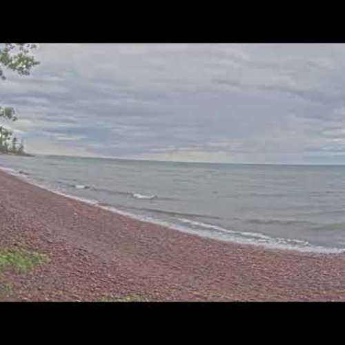 Copper Harbor Michigan Live Cam - Scenic Lake Superior View