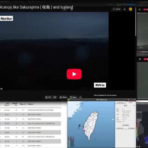 Live Webcam: Sýlingarfell-Norður Volcano Monitoring, Grindavík, Iceland