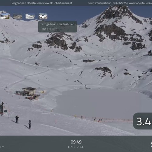 Obertauern Grünwaldkopf Live Webcam - Alpine Skiing in Austria
