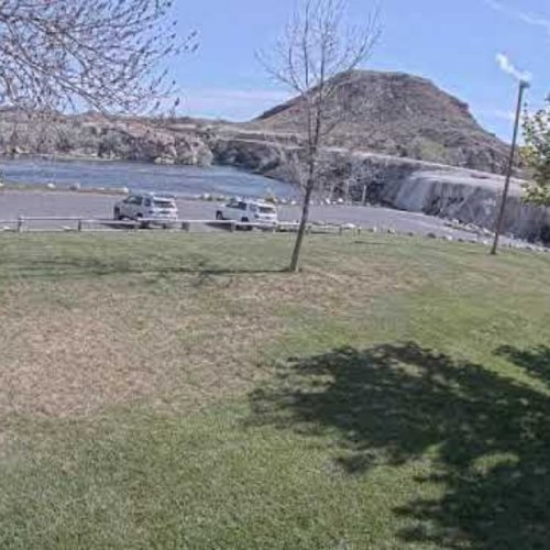 Hot Springs State Park Lower Terrace in Thermopolis, Wyoming