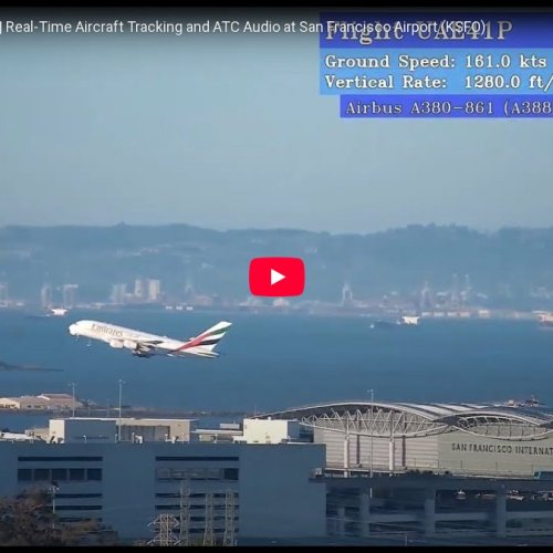 San Francisco International Airport (SFO) Live Webcam: Bay & Air Traffic Views